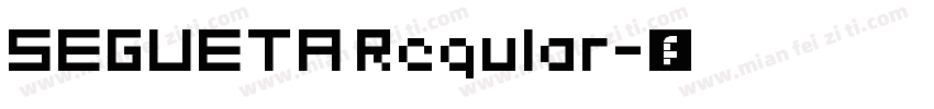 SEGUETA Regular字体转换